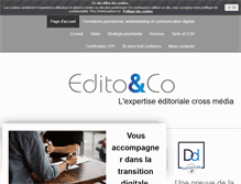Tablet Screenshot of editoandco.com